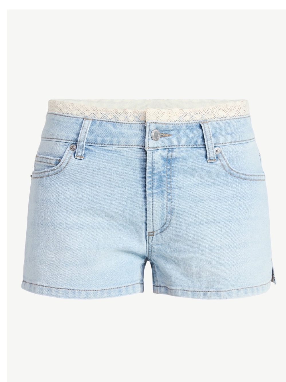 No Boundaries Elevated Denim Shorts, 3'' Inseam